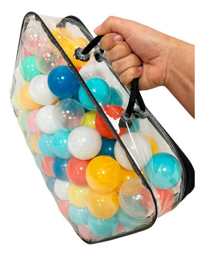 Pelotas Para Pelotero Infantil Colores Pastel Bolsa X 100 4