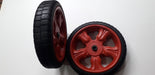 Set of 2 Lawn Mower Wheels 23 cm 3