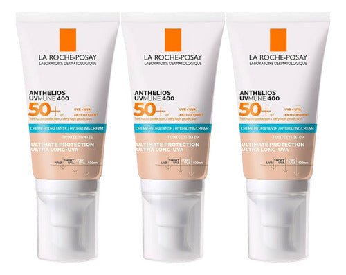 La Roche-Posay Anthelios Mune 400 SPF50 Color Combo X3 - 50ml Each 0