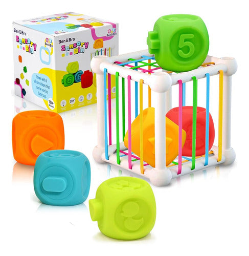 Ben & Bro Baby Shape Sorter Toy for Early Learning Tempra 0