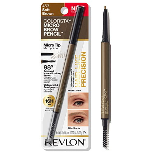 Lápis De Sobrancelha Revlon Colorstay Micro Com Bobina Embut 0