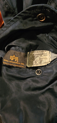 Campera  Aviador Alpha Usada Made In Usa 2