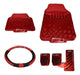 Grupo Dago Sonic Carpet Covers + Steering Wheel Cover + Sport Pedal Set 6