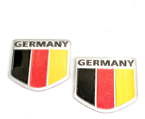 Par Emblemas Insignias Alemania Germany Vw Bmw Mercedes Benz 0