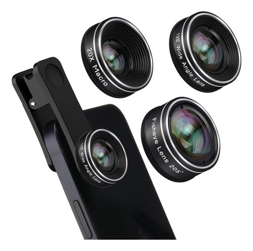 Godefa 3 in 1 Phone Lens Clip Kit 0