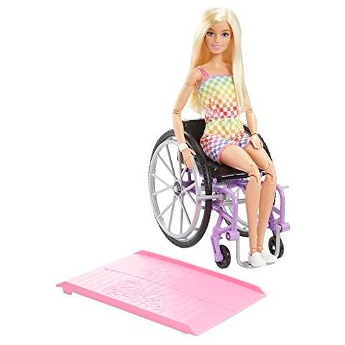 Boneca Barbie Com Cadeira De Rodas E Rampa, Brinquedos E Pre 1