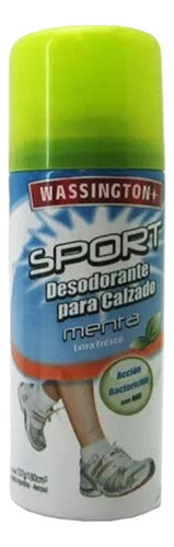 Wassington Sport Mint Antiperspirant for Footwear Pack of 10 1