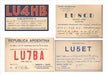 20 Tarjetas Qsl - Usuario Lu6ha (años 1946 Y 1947) 0