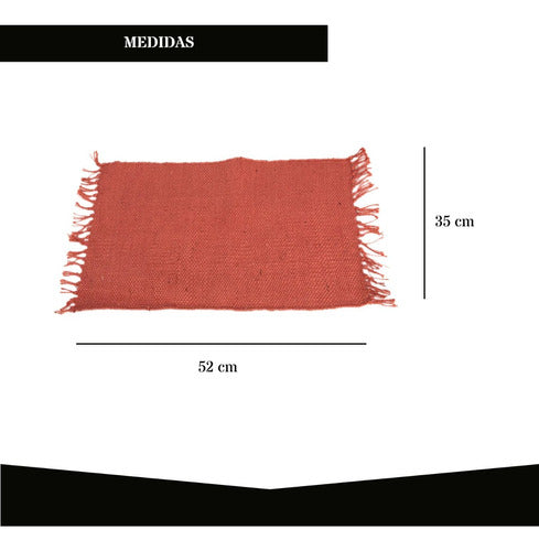 Form Individual Red With Fringes (Set of 40) 1