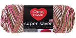 Red Heart Super Saver Economy Yarn, Pink Camo 0