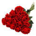 Cewor 15 Pieces of Artificial Red Roses with Stems 0