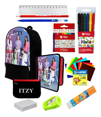 Marro Super Set Backpack + Itzy K-Pop Supplies C613 0