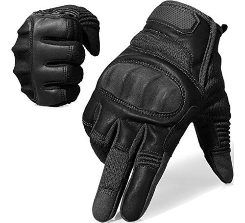 Axbxcx Full Finger Touchscreen Gloves for Motorcycles 0