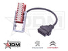 Adaptador Peugeot 30 Pines A Obd2 De 16 Pin + Programa 3