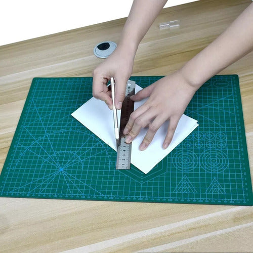 RD Cutting Board A2 60x45 cm + Rule + Scalpel Combo Set 6