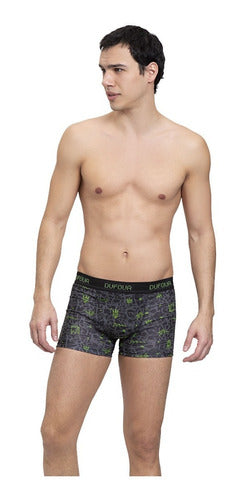 Dufour Boxer 11971 Pack X6 Printed Cotton and Lycra 0