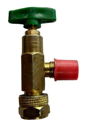 Access Valve with Key for 5/16 Flare for R410 0
