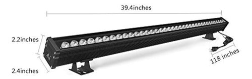 Bañador De Pared Led Rsn 36w 5000k Luz Lineal Luz De Barra L 2