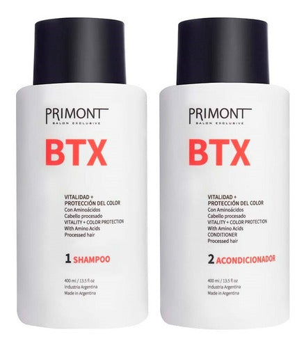 Primont Shampoo + Acondicionador Btx Reestructurante X400 Ml 0