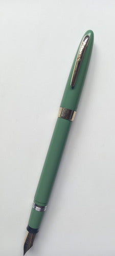 Sheaffer Antique Lapicera Pluma Admiral Snorkel Sage Green 0