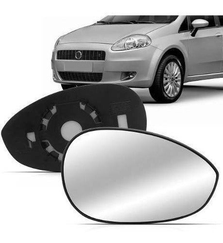 Fiat Linea Mirror Glass Right Side 2009 - 2014 - Fitam 0