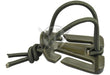 Black Polymer Tactical Elastic Hook MOLLE Universal Holder 2