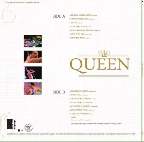 Queen - Rock You From Rio - Live 1985 - Vinyl LP - Brand New Sealed - Queen - Rock You From Rio - Live 1985 - Vinilo Nuevo -
