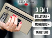 Women's Wallet Las Oreiro PU Zipper Coin Purse Card Holder 15