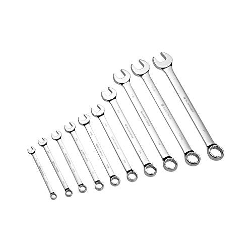 Maxpower 8-Piece SAE Forged Chrome Combination Wrench Set 0