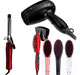 GA.MA Italy Hair Dryer Combo + Straightening Brush + Curling Iron 0