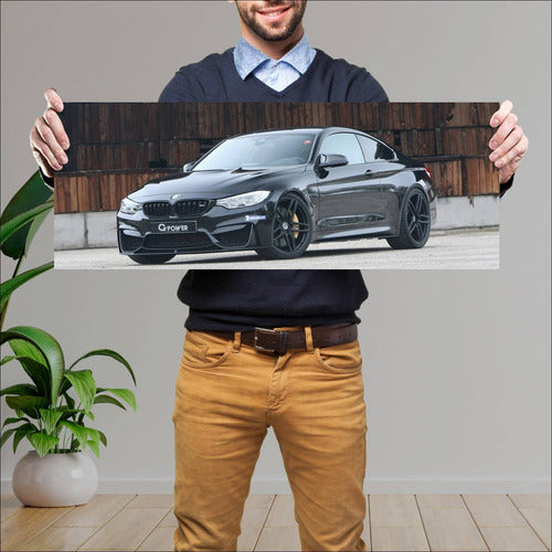 BMW 2014 M4 Coupe By G Power 194 Artwork 30x80cm 0