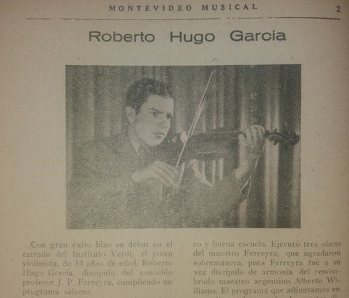 Coleccion Revista Montevideo Musical 1942 - 1950 4