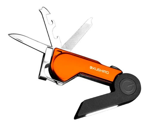 Kushiro Stainless Steel 5-in-1 Multi-Tool with Light and Magnet 0
