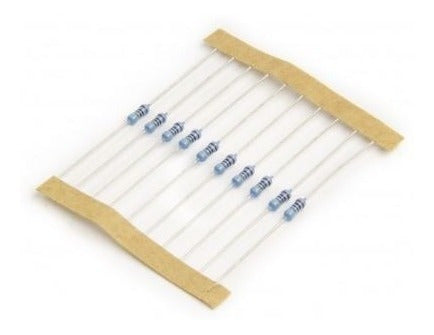 Candy_Ho 50 X 1/4 5% Metal Resistors 150 Ohm 0