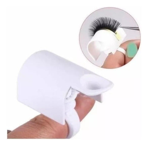 Distributor by Wholesale 12 Eyelash Extension Rings and Adhesive 1