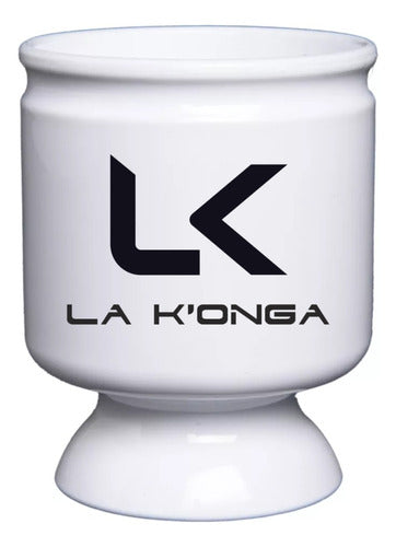 EXXE.GRAFICA Personalized Polymer Mate La Konga Logo Image Souvenir 0