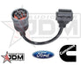 Adaptador Cummins Ford Scanner OBD2 16 Pines a 9 Pines 5