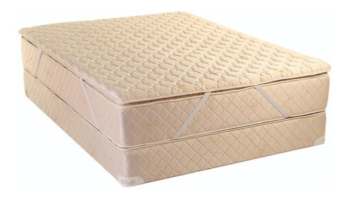 Detachable Pillow Top for Mattress 130x190 2 Seater with Elastic 0