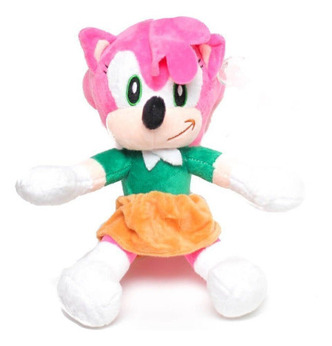 Eleven Plush Amy Rose - Sonic - 25 Cm - Super Soft - Washable 1