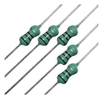 Inductor Bobina 220 Micro H 1/4w Pack X 10 Unidades 1