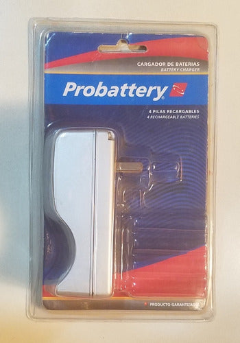 Cargador Pilas Aa 9v Probattery 0