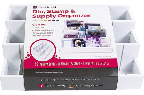 Desk Maid Dsst-6697 Totally Tiffany-die And Stamp Organiser, 0