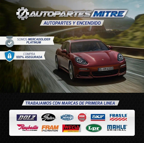 MTR Kit 4 Inyectores Fiat Palio 1.4 Fire Iwp04 5