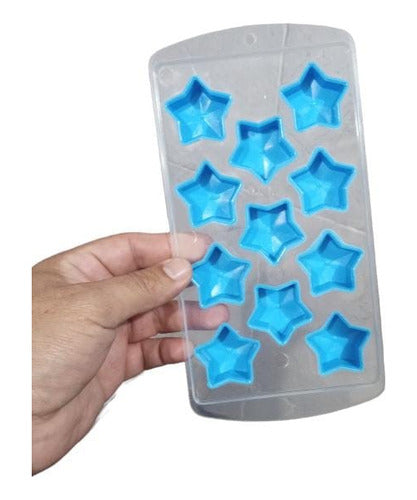 SM BAZAR Star-Shaped Silicone Ice Cube Trays 3