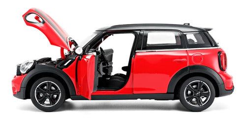 Miniatura Mini Cooper S Countryman Vermelho Rastar 1/24 4