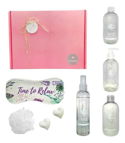 Zen Jasmine Spa Relaxation Gift Box Set - Happy Day - Kit Caja Regalo Mujer Box Zen Jazmín Spa Set N08 Feliz Día