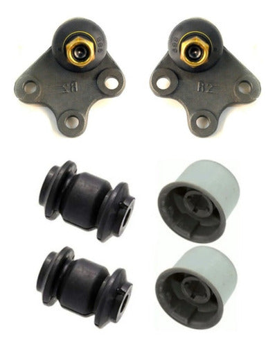 JPA AUTOPARTES Front Suspension Kit for VW Suran - Fox with Bushings and Ball Joints 0