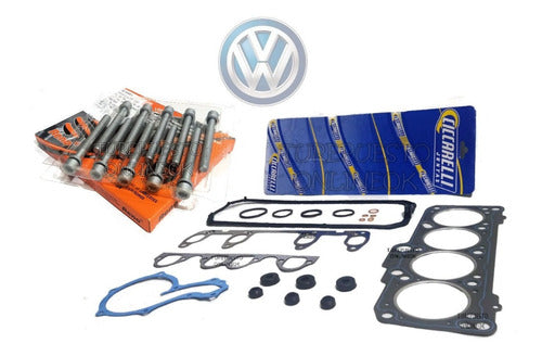 Cicarelli Juntas Descarbonizacion + Tapa + Bulones VW Golf 1.9 GTD 1