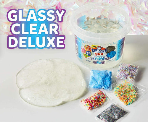 Elmer's Slime Ready-to-Play Kit Bucket 1.4L with 5 Toppings 1