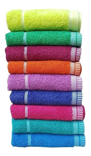 Pack of 6 Nautical Beach Towels Second Quality 150x80 cm G&D 0